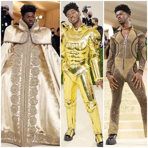 lil nas x in versace|donatella versace outfits.